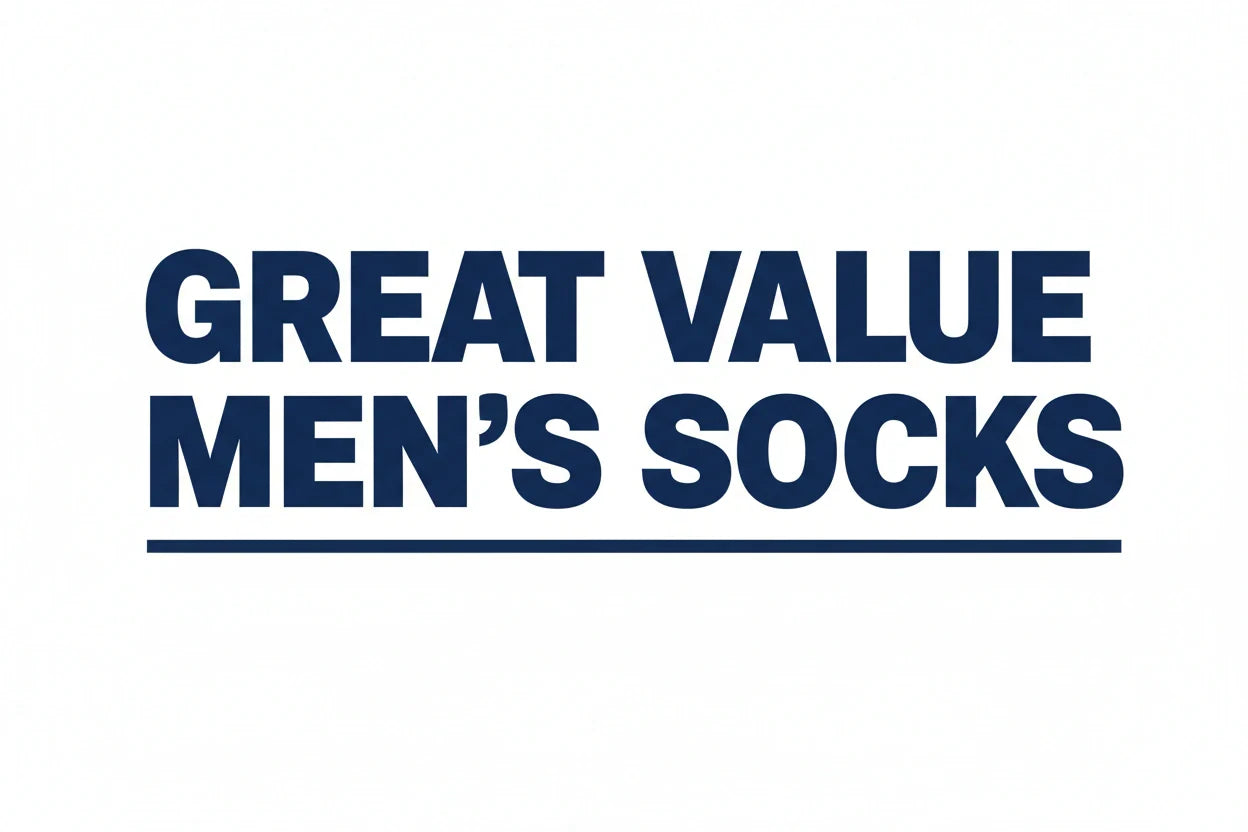 Great Value Men's Socks - Quality socks at affordable prices