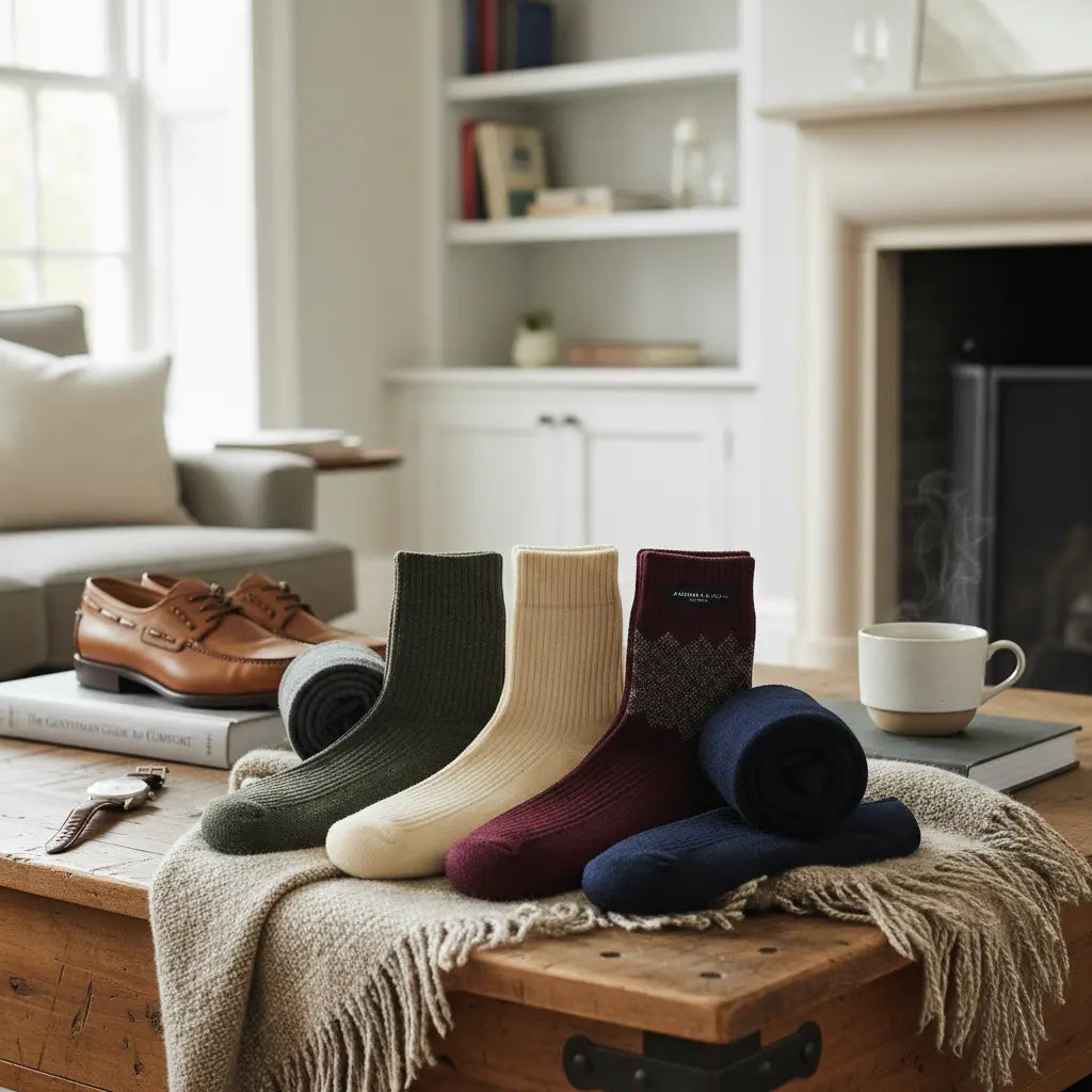Men's comfort socks for soft all-day wear