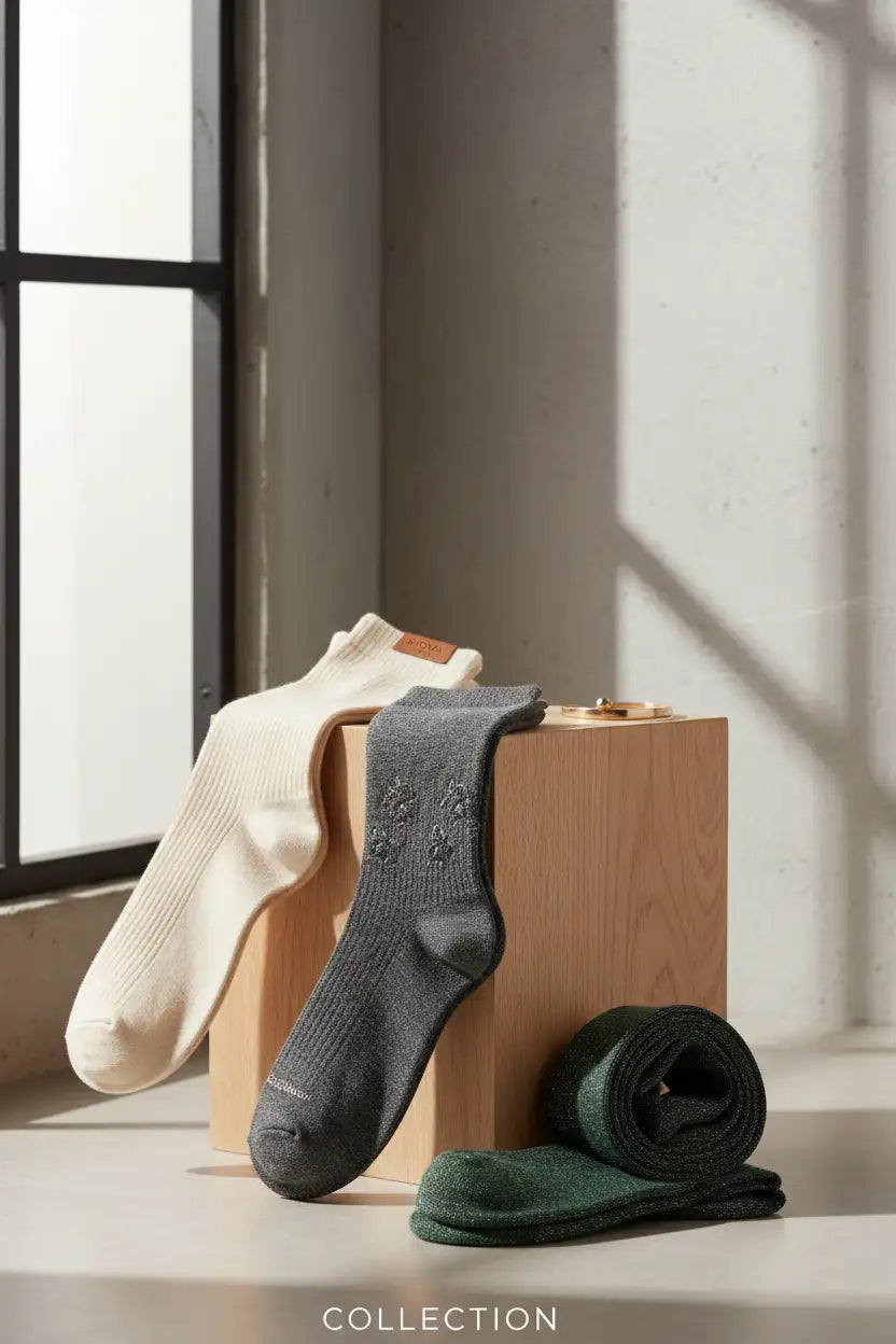 Women's socks collection featuring everyday, sports, warm and multipack styles