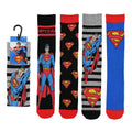 Men's official Superman socks with bold hero design, simple comfy daily wear