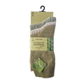 Women's bamboo socks in pastel colours (greens, peaches, pinks, browns), soft bamboo blend, 3-pack