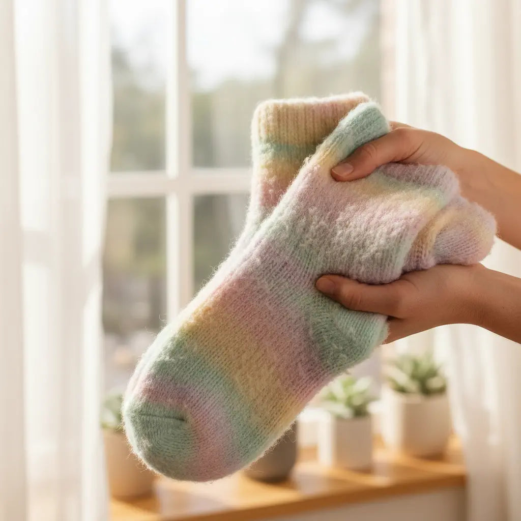 Soft luxury women's socks in breathable fabrics for ultimate comfort