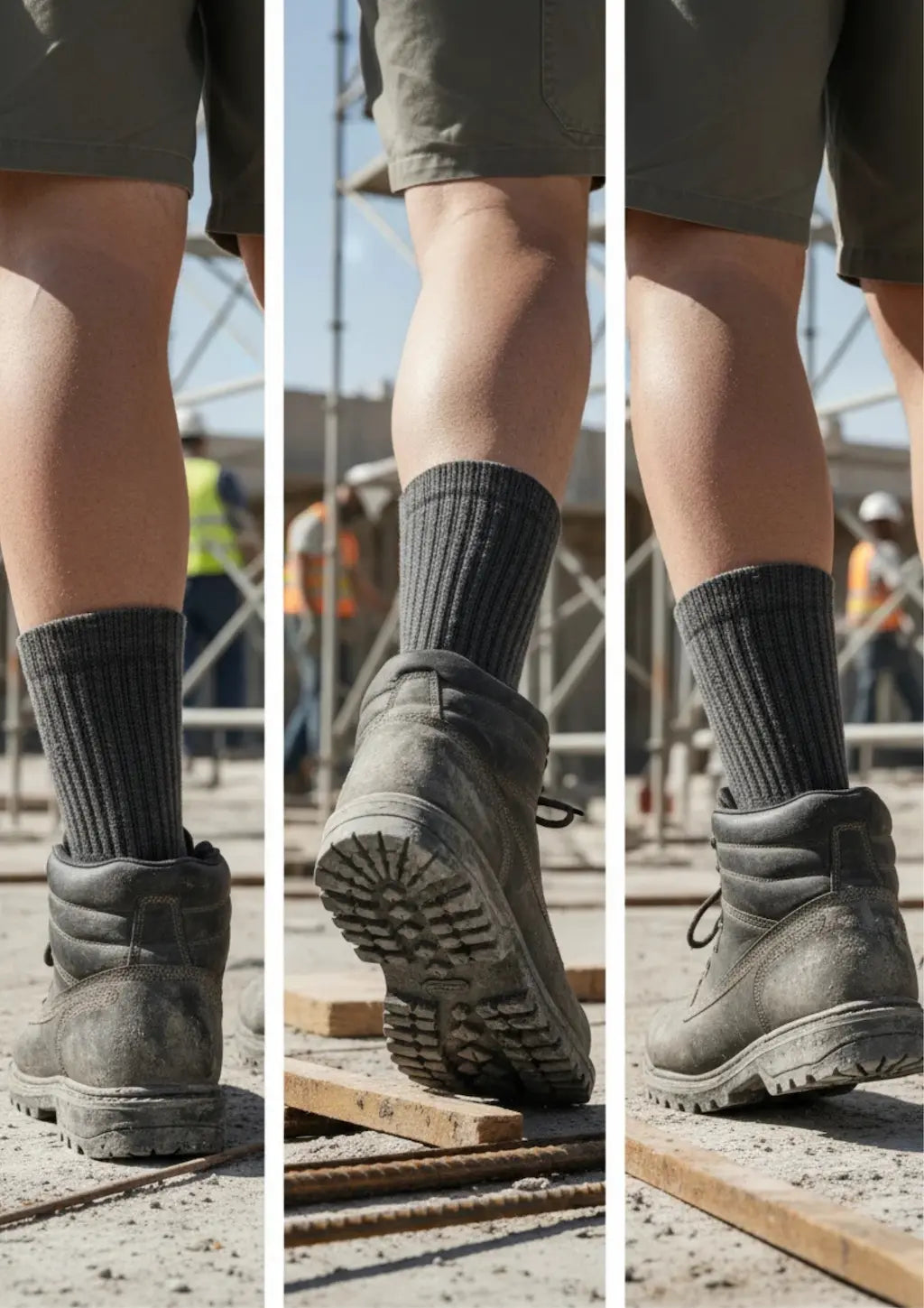 Workwear socks banner - durable work socks - Underfoot